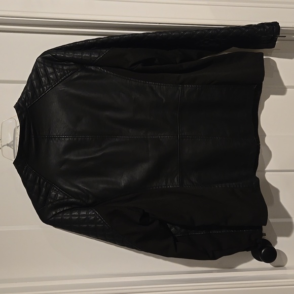 Faux Leather Jacket 18/20 Black - Picture 5 of 7